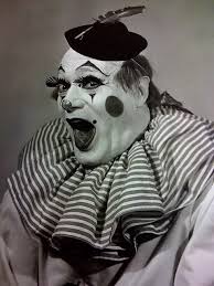 VC:  Vintage Clown Photograph ATC