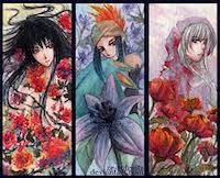 CQ: Floral Bookmarks - INT
