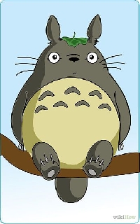 My Neighbor Totoro ATC Swap #2