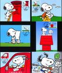 Snoopy /Peanuts / Charlie Brown ATC swap 