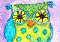 Whooo Can resist? Owl in a baggie- USA #2