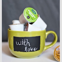 k-Cup Love, Mug & Little Letter