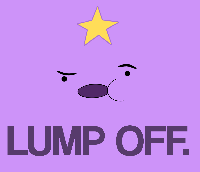 Adventure Time ATC/ Inchies: Lumpy Space Princess 