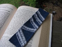 Denim and Lace Book Mark - September 2014