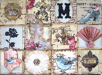 Marie Antoinette Altered Rolodex Card (USA)