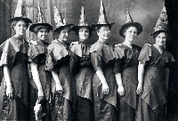 Vintage Witches of a Different Stripe