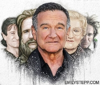 Robin Williams Profile Decorations