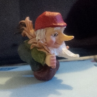 Gnome with Trinket Ornament