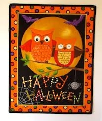 Halloween Themed #9 - Owls ATC