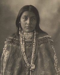 VC: Faces of the World: Native American Lady - ATC