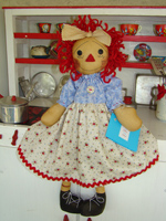 Raggedy Ann Cloth doll LOVERS swap