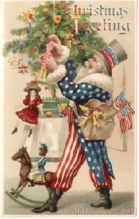 Theme A Week Christmas Cards #5 Patriotic *Interna