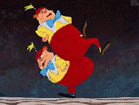 Alice in Wonderland Tweedle Dee and Tweedle Dun