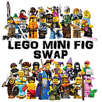 Lego mini fig swap!