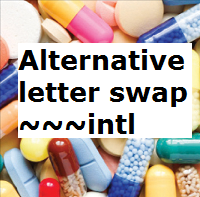 Alternative long letter swap intl