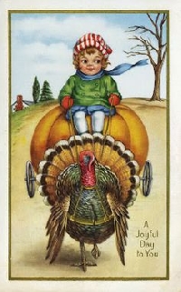 Thanksgiving Card for the Little Ones
