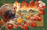  VC: Thanksgiving ATC - with a Turkey USA