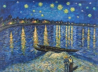 Alphabet Artists ATC Swap #22: Vincent Van Gogh