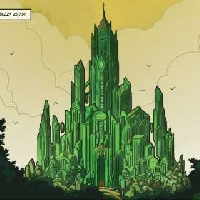 Wizard of Oz ATC #3 The Emerald City 