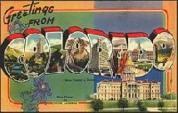 Not My State Postcard