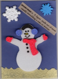 WIYM: Send a Snowman Christmas Card to 2