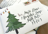 Christmas Mail Art