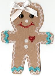 Gingerbread Boy/Girl - ATC