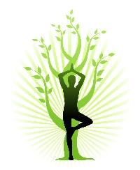 Yoga Pose ATC: Tree