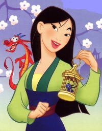 Disney Princess Swap #8 Mulan