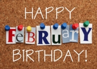 Happy Birthday - February