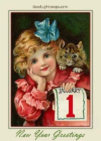 VC: Vintage Happy New Year Twinchies