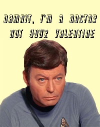 Anti-Valentines Day Card Trek Style!