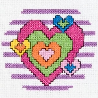 Heart Themed Mini Cross Stitch Swap