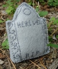 Headstone Pillow - USA only