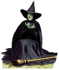 Wizard of Oz ATC #8 Wicked Witch of the West USA