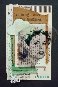 Stapled Collage or ATC
