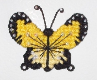 Butterfly Refrigerator Magnet Hand Made