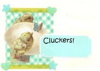 BLoG #11 Cluckers!  [mail art envie with tuck in]
