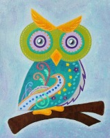 BLoG #C6 Owl ATC Swap Series (Whimsical)