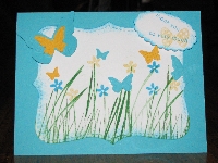 Handmade Card - Spring
