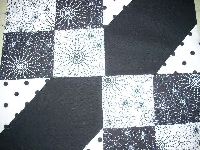 Black & White Quilt Block #1