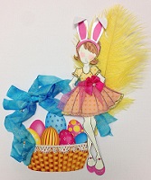 Prima Doll Tag #3 - Easter
