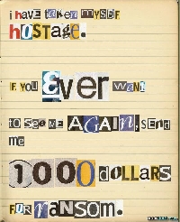 Funny Ransom Note!!!!
