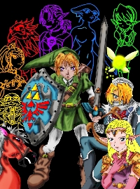 HD/HP Legend of Zelda ATC #2