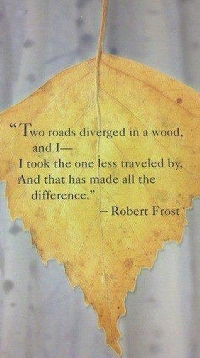 Poetry on a Postcard # 3-Robert Frost