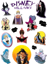Disney Chunky Book Page Swap (6 of 6) - Villains