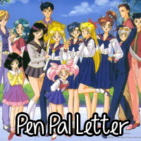 Sailor Moon Pen Pal Letter