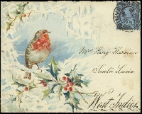 Letter in a Hand Painted Envelope #2