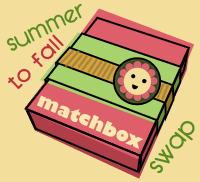 summer to fall matchbox swap
