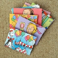 Recycle those childrens book pages